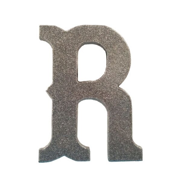 Wstrn Letter 'R' 1/8