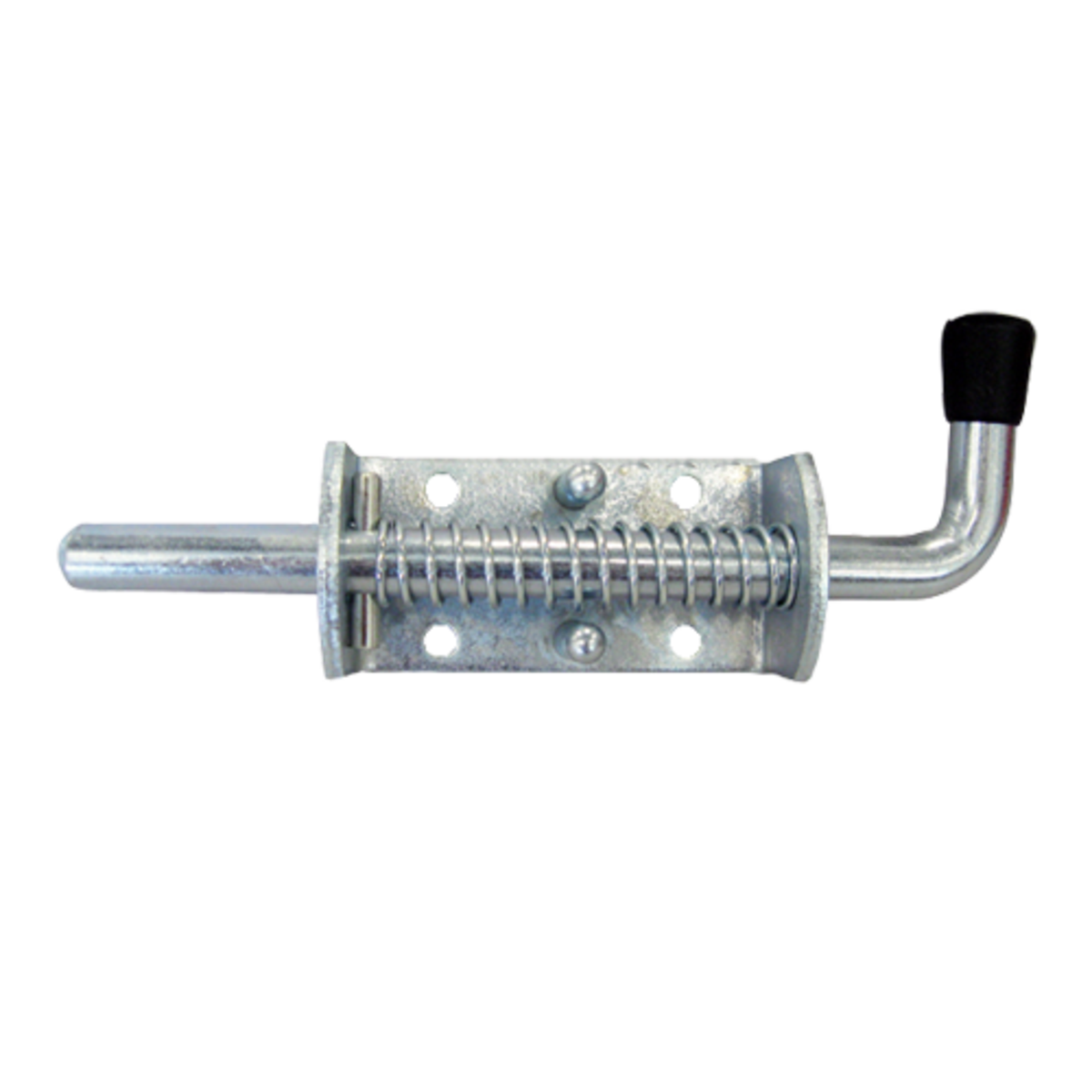 Spring Latch W/ Rubber Grip-Zinc Pl | Spring Creek Products