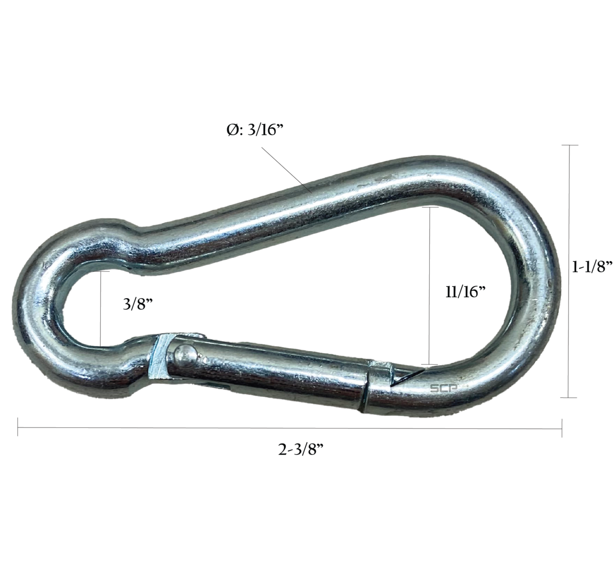 Spring Hook 1/4