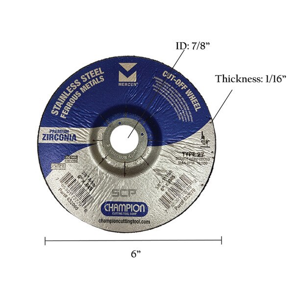 20 Dischi Da Taglio Abrasivi Premium 7,6 Cm X 1,6 Mm X 3/8