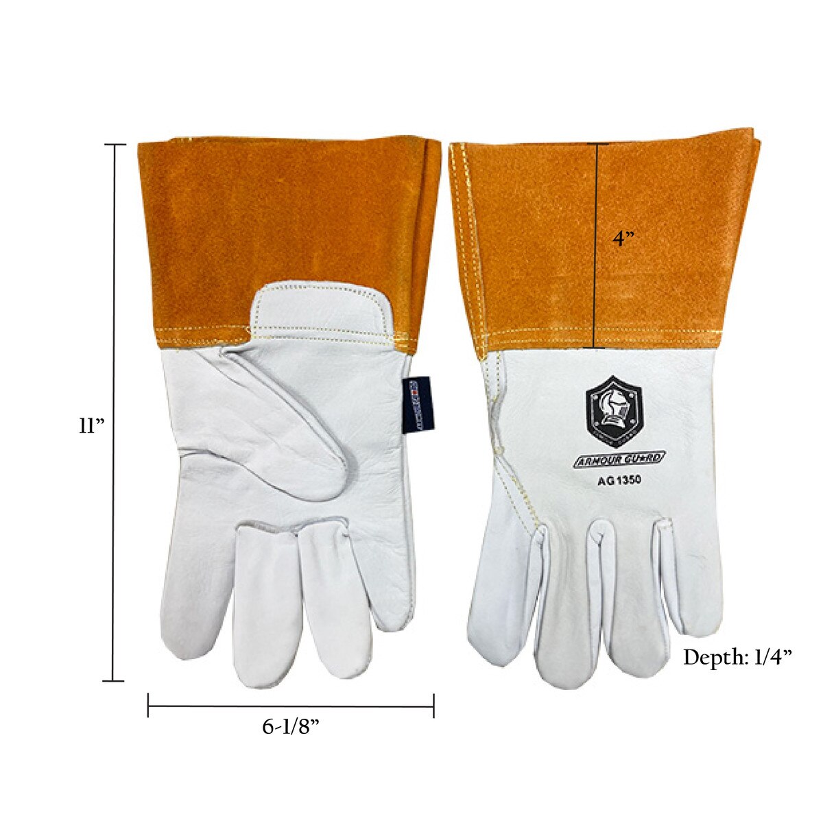 Mig Welding Glove - Superior Top Grain - Large (AG1350L) | Spring Creek ...