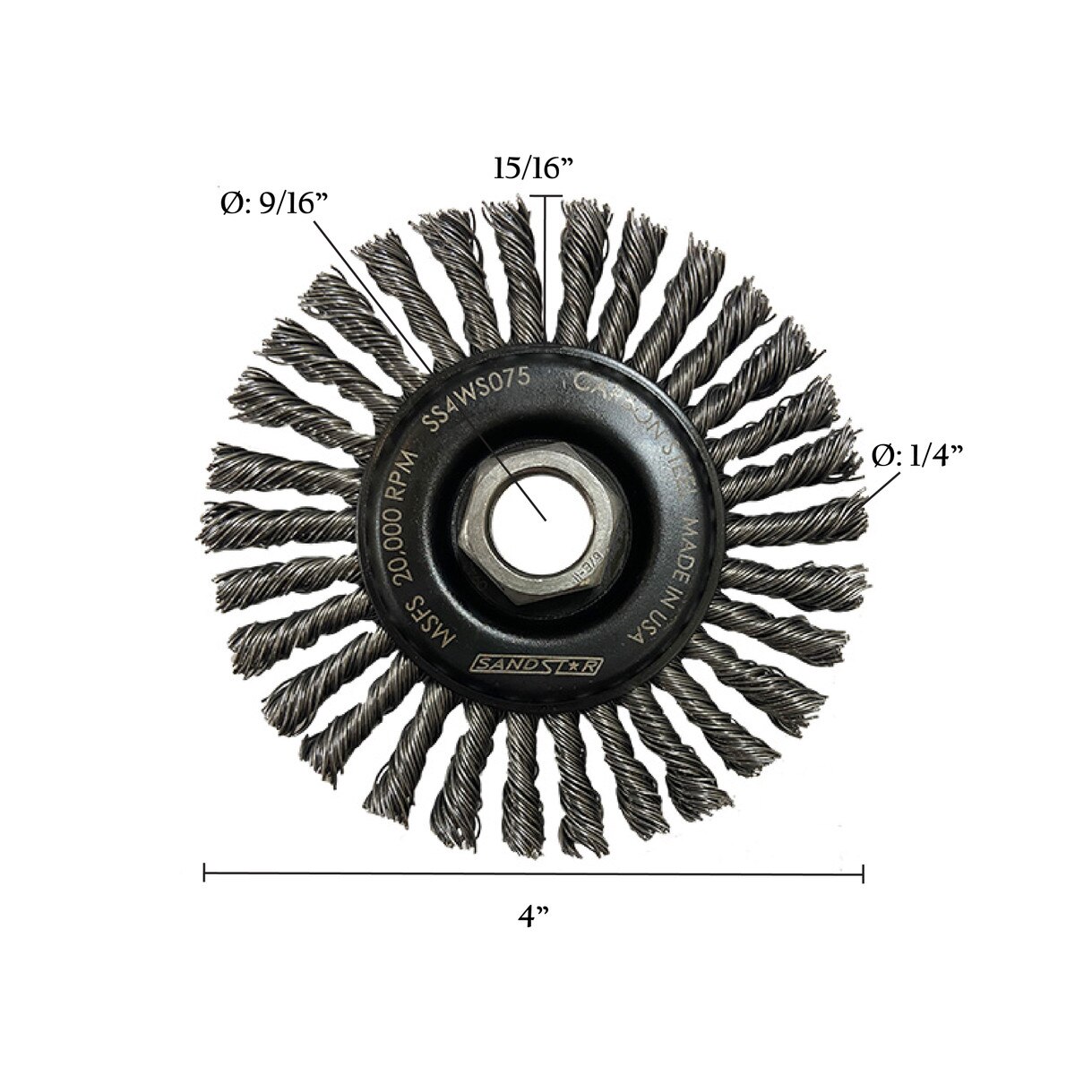 Stringer Bead Wire Wheel 4