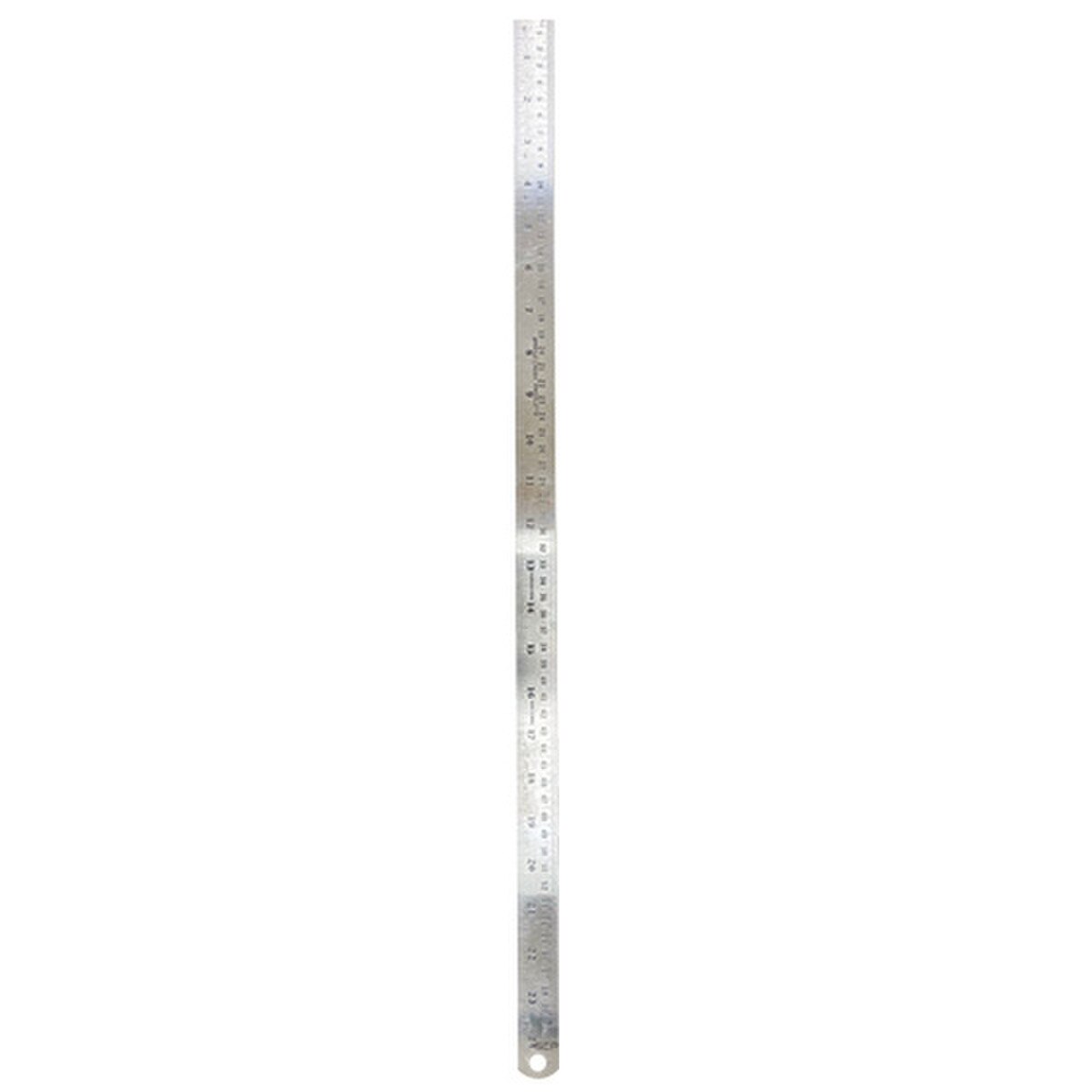 Stainless Steel Ruler With Conversion Chart - 24
