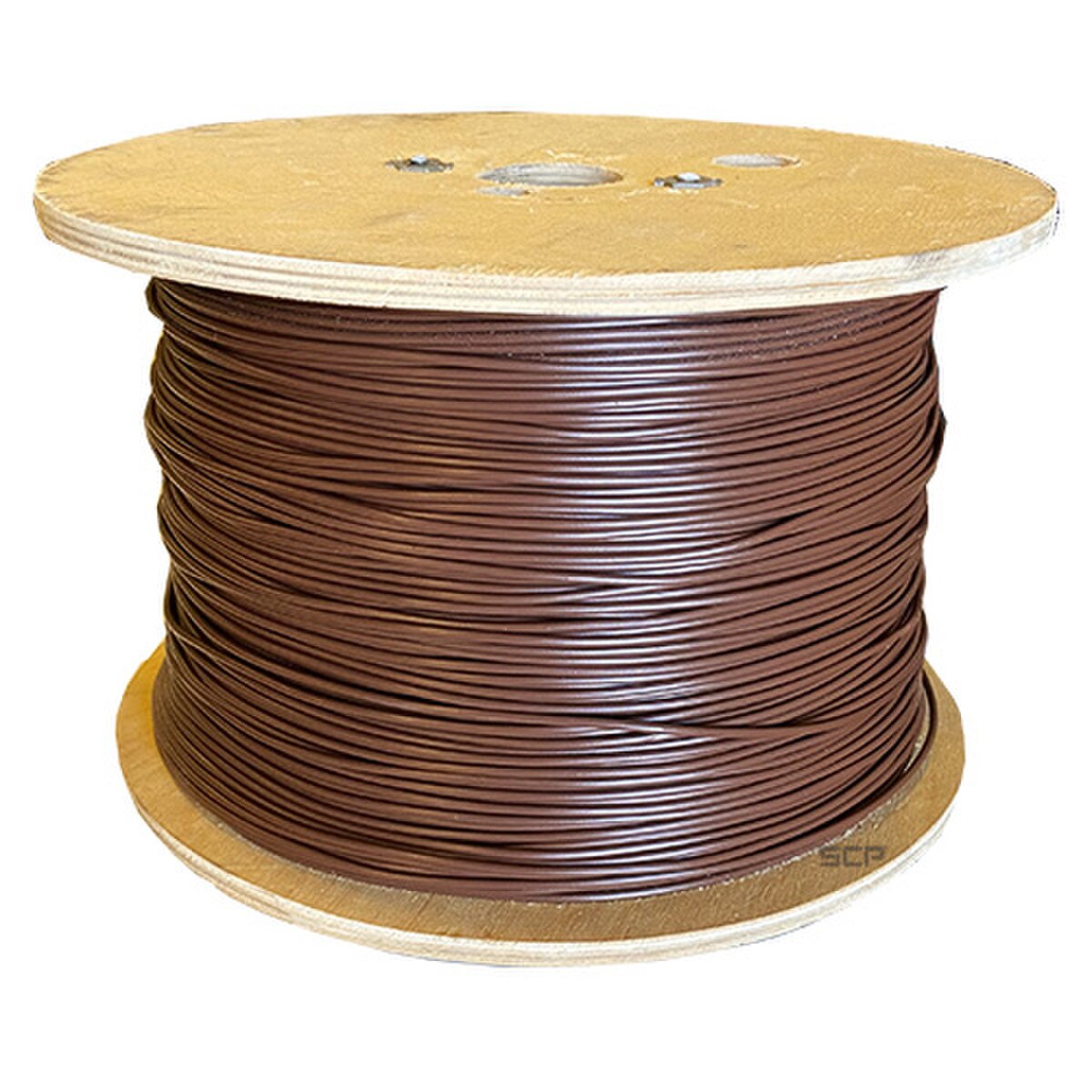 16AWG - Stranded Wire, Brown - 2,500Ft Spools | Spring Creek Products