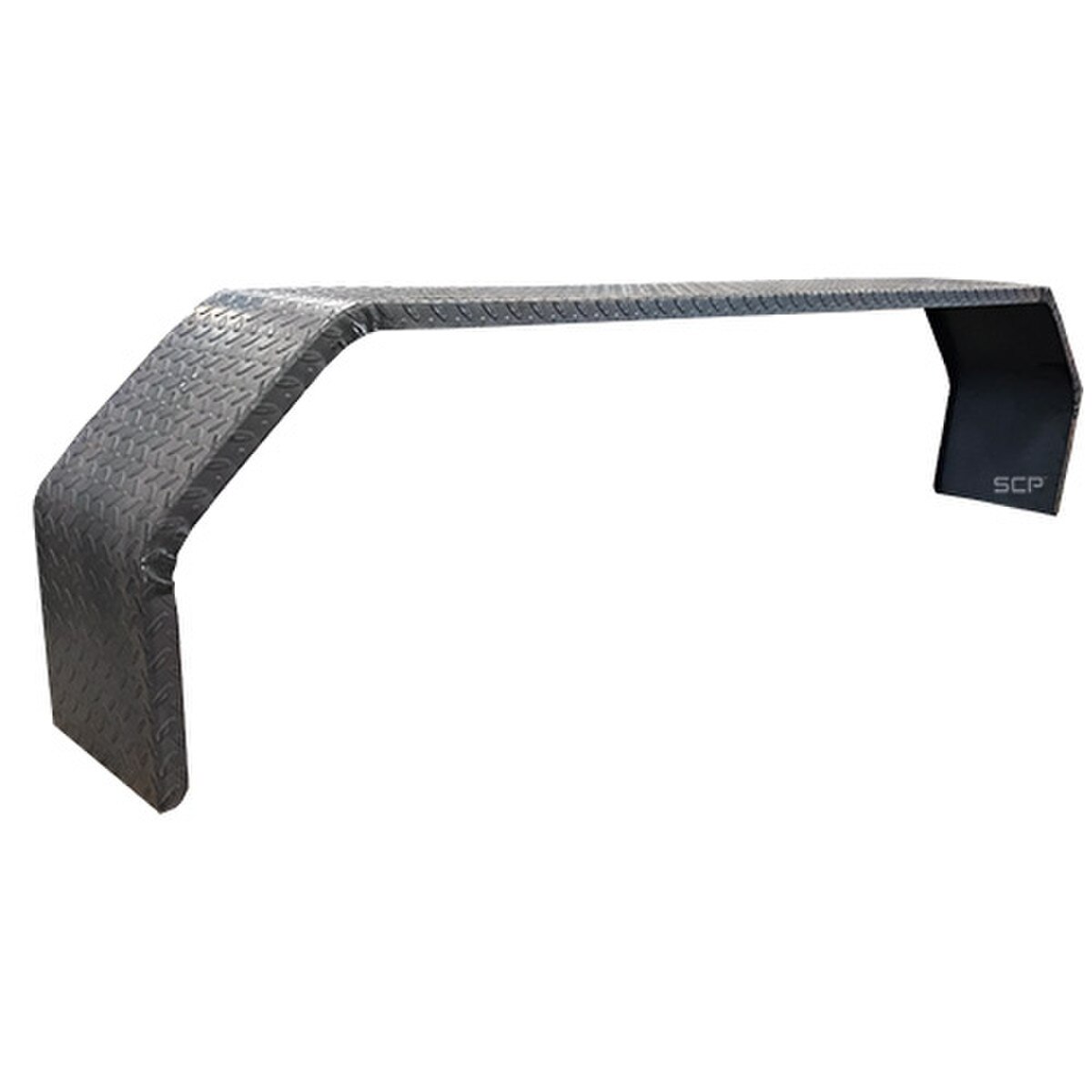 Diamond Plate Tandem Fender Double Broke 72
