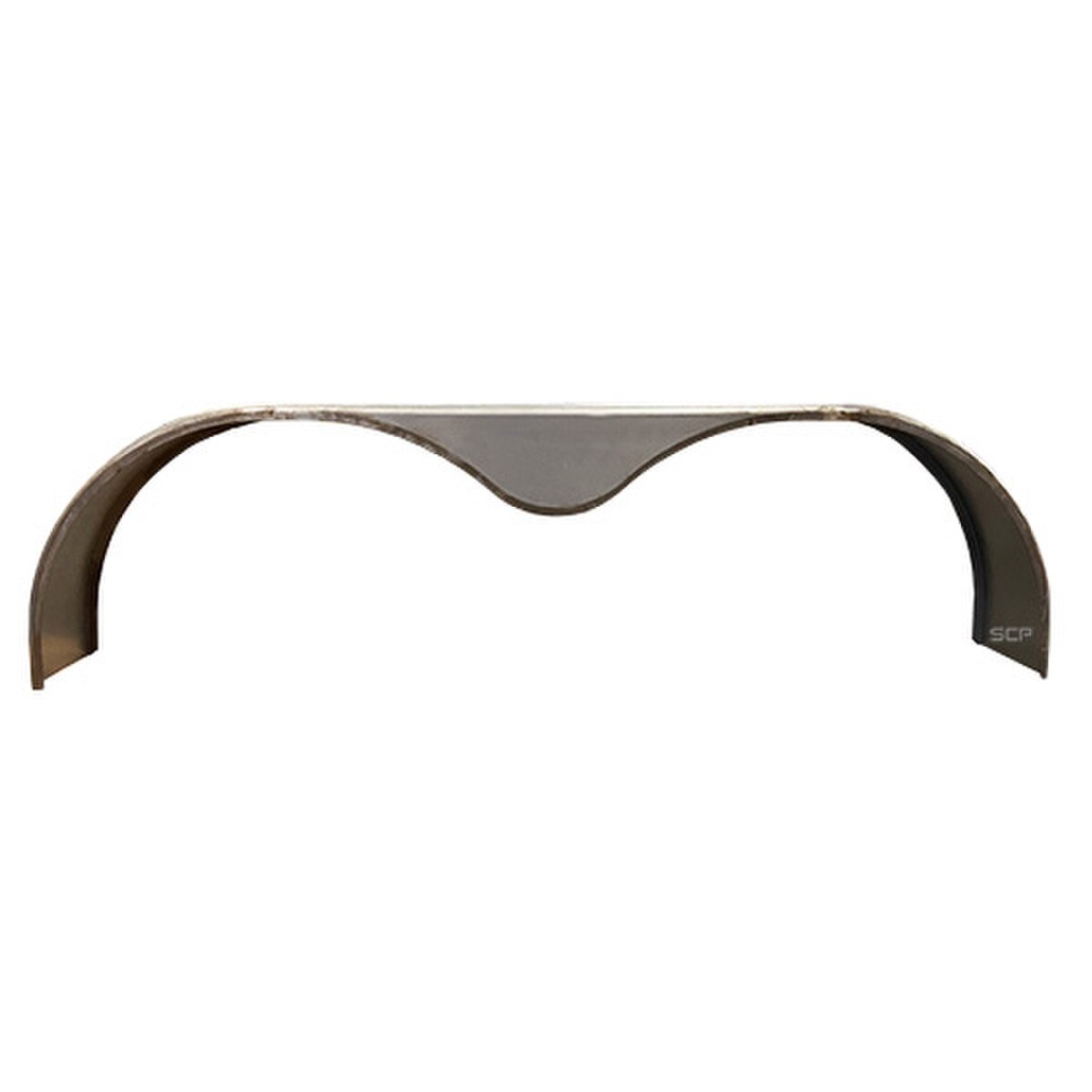 Smooth Plate Tandem Teardrop Fender 72