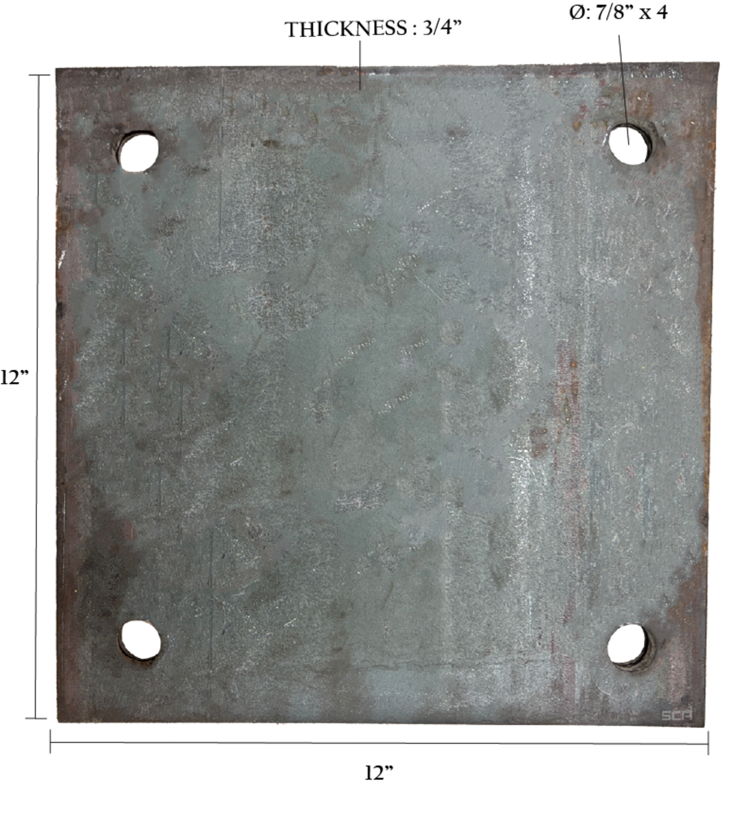 BASE\PUNCH PLT 3/4